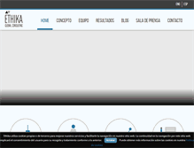 Tablet Screenshot of ethikaglobal.com